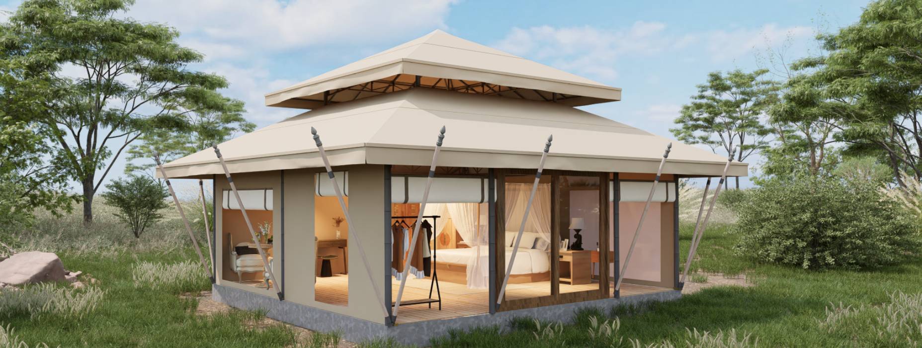 得荣县户外野奢帐篷